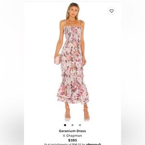 V Chapman Floral Dress